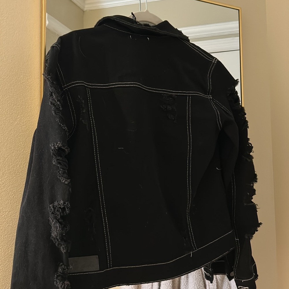 Carmar Ripped Jean Jacket - Picture 3 of 4
